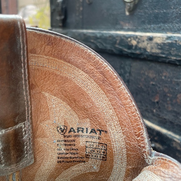 Quantum Crepe Ariat Men's Cowboy Western Boots Size 11EE - Picture 11 of 13